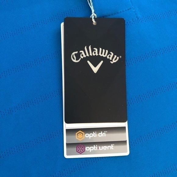 Callaway, Golf Shirt, Opti Dry Golf Polo Shirt, Size, L, New With‎ Tags - Picture 7 of 10